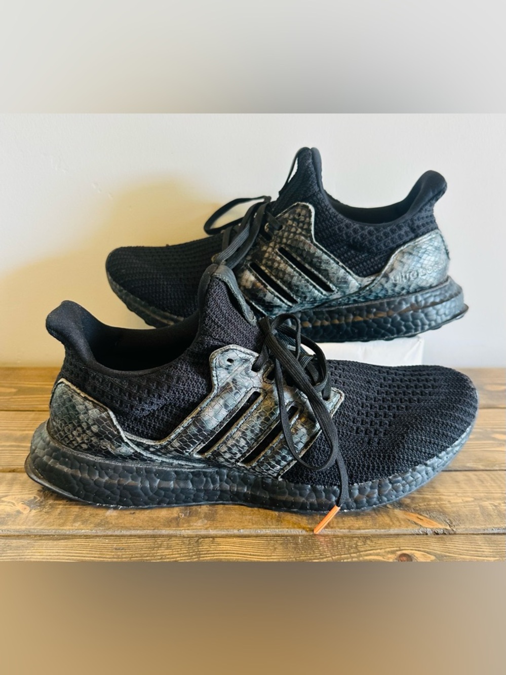 Adidas Ultra Boost 4.0 DNA "Black Python" Mens Size 9